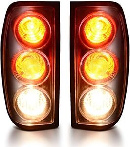 DWVO Tail Light Assembly Compatible with Frontier 98-04 1998 1999 2000 2001 2002 2003 2004 Tail Lights Replacement Tail Lamps