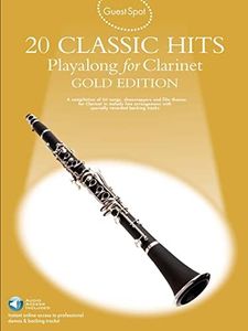 Guest spot: 20 classic hits playalong for clarinet gold edition +cd