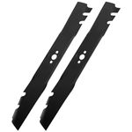 Mulching Blades 120-9500-03 Compatible with Toro 30" Timemaster 116-6358-03 Blades, Fit for Toro 21199 20200 22200, Compatible for Exmark Lawn Tractor Commercial 30 Series (2 Pack)