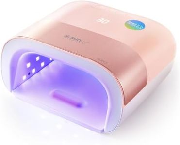 SUNUV UV Light for Gel Nails, Professional UV LED Gel Lamp SUN3 (Pink)