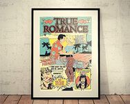 True Romance Limited Edition Print. Classic, Cult, 90s Movie. (A1)