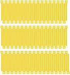 Pasow 100pcs Reusable Fastening Cable Ties Adjustable Straps Wire Management (8 Inch, Yellow)