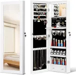 JOYUSAEN Mirror Jewelry Organizer, 