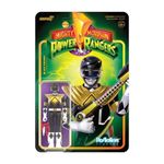 Super7 Mighty Morphin Power Rangers Black Ranger (Dragon Shield) - 3.75" Power Rangers Action Figure Classic TV Show Collectibles and Retro Toys