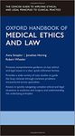 Oxford Handbook Of Medical Ethics & Law Oxhmed Flexi