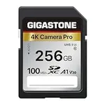 Gigastone 256GB SD Card,4K Camera P