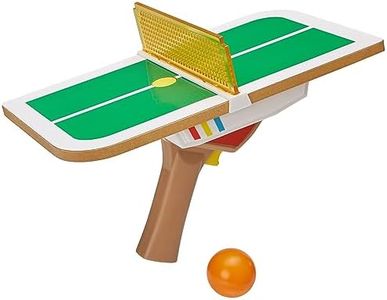 Hasbro Gaming Hasbro E3112000 TINY PONG - Solo Table Tennis / Ping pong - Lights & Sounds - 1+ Players - Kids Toys & Electronic Games - Ages 8+ Orange/ White/ Brown/ Green Width: 27 cm