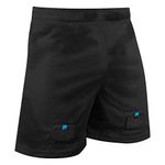 CHAMPRO Rink Textured Polyester Mesh Hockey Shorts Black