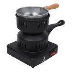 SaleOn Electric black charcoal for burner heating charcoal lighter stove hot stove tool Coal burner Charcoal charger (Black)