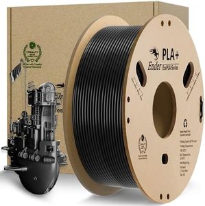 Ender PLA + 1.75mm Filament, Neatly Wound 3D Printer PLA Pro Filament, 1kg Spool (2.2lbs), Dimensional Accuracy +/- 0.03 mm, Fit Most FDM 3D Printers, Black