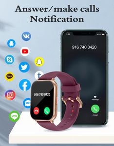 RUIMEN Smart Watch – HD Touchscreen Fitness Tracker
