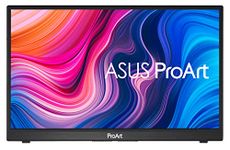 ASUS ProArt Display 14” 1080P Portable Touchscreen Monitor (PA148CTV) - Full HD, IPS, 100% sRGB/Rec.709 Calman Verified, USB-C Power Delivery, Micro HDMI, Tripod Socket