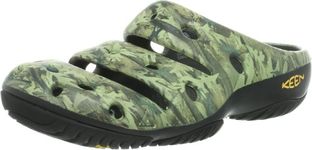 KEEN Men's Yogui Arts Slipper, Camo Green, 12