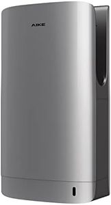 AIKE HEPA Filtered Vertical Hand Dryer Slim, 110-130V Silver Model AK2065