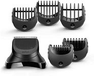 Braun Beard Trimmer Head +5 Combs BT32, Compatible with Series 3 Shavers