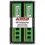 A-Tech 4GB (2 x 2GB) RAM for HP Compaq 4000 Pro & 6000 Pro - (Small Form Factor & Microtower) - DDR3 1066MHz PC3-8500 Non-ECC DIMM Memory Upgrade Kit