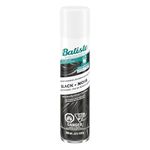 Batiste Black Dry Shampoo with a Hint of Colour for Black Hair, Leaves No White Residue, Instantly Refresh Hair and Absorb Oil, 200ml