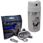 Minder Self Defence Criminal Identifier Spray - UK Legal Alternative to Pepper Spray - Personal Security Safety Deterrent (1 Red Alert Spray + 1 Alarm)