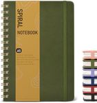 Lined Spiral Journal Notebook, A5 H