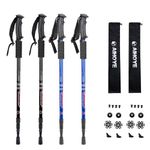 Aihoye Hiking Trekking Poles, 4 Pack Collapsible,Lightweight, Anti Shock, Hiking or Walking Sticks,Adjustable Hiking Pole for Men and Women