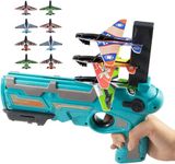 Play Vista Airplane Launcher Gun,Shooting Guns,Air Battle Gun,Toy Gun with Foam Glider Planes,Plastic Gun,Unbreakable Plastic Gun, Aeroplane Toys,Games,Papers Foam Slippers,for Children's,Kids,Boys