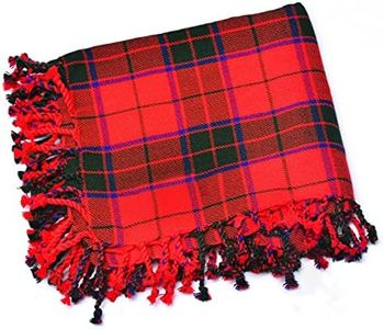 Scottish Men's Kilt Tartan Fly Plaid, Robertson