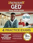 GED Prep 2024-2025: Practice Exams 