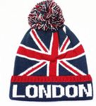 Miss Wow Winter Hats Souvenirs London Hat Warm Hat Thermal Knitted Men Women Unisex REd Blue