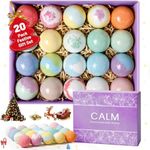 CalmNFiz 20PCS Bath Bombs for Women