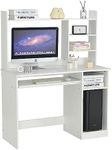 ROCKPOINT Axess White Computer Desk