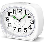 Neucox Silent Alarm Clocks Bedside 