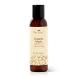 Plant Therapy Argan Organic Carrier Oil 4 oz Base Oil for Aromatherapy, Essential Oil or Massage use