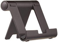 Amazon Basics Multi-Angle Portable Stand for Tablets, E-readers and Phones - Black