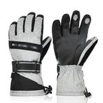 Men's Gloves Warm Waterproof Windproof Breathable Touchscreen Thermal Cold Winter Weather for Snow Ski Skiing Snowboard