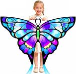Simxkai Butterfly Kite for Kids & Adults, Easy to Fly for Beginners Purple