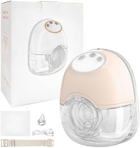 oolong Breast Pump,Wearable Breast Pump,4 Modes and 12 Stages,Hands-Free Breast Pump,Electric Breast Pump,Portable Breast Pump,LED Display,1100mAh,180ml Capacity,Low Noise