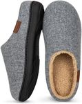 VeraCosy Men's Fuzzy Slip-on Slippe