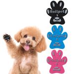 Roilpet Dog Paw Pads for Traction, Anti-Slip Toe Grips for Dogs from Slipping On Hardwood Floors, Stronger Self-Adhesive Paw Pad Protector for Senior Dogs (12 Sets - 48 Pads, Multicolor) S