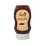 Keto Chef Vegan Smoky BBQ Sauce - Free-from & Low Calorie Barbecue Sauce, Sugar & Fat Free, Suitable for Vegans, No Artificial Flavor, Keto Chef Diet Low Carb Sauce | Pack of 4 (300ml)