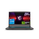 MSI Thin 15, Intel Core i5-13420H, 40CM FHD 144Hz Gaming Laptop(16GB/1TB NVMe SSD/Windows 11 Home/NVIDIA GeForce RTX 4050,GDDR6 6GB /Cosmos Gray/1.86Kg), B13VE-1802IN