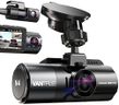 VANTRUE N4 3 Channel Dash Cam, 4K+1080P Dual Channel, 1440P+1440P+1080P Front Inside Rear Three Way Triple Car Dash Camera, IR Night Vision, Capacitor, 24 Hours Parking Mode, Support 256GB Max