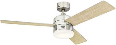 Westinghouse Lighting 7205514 Ceiling Fan Alta Vista 52" Stainless Steel