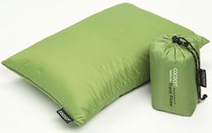 Cocoon Nylon 90/10 Goose Down Pillow - Green/Camping Camper Camp Travelling Traveller Travel Outdoor Hiking Hiker Hike Mountaineering Mountaineer Mountain Hill Walking Walker Walk Sleeping Sleep