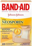 Antibiotic Adhesive Bandages, Assorted Sizes, 20/Box