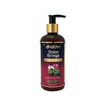 dhathri Onion Bringa Floral Conditioner For Strong And Healthy Hair! Goodness Of Onion & Bringa For Hair Growth & Hair Fall Control|For Thick,Shiny & Frizz-Free Hair | 300 Ml, 1 Count