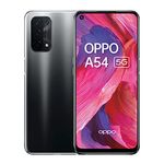 OPPO A54 5G - 4GB RAM and 64GB +Extendable Storage SIM Free Smartphone (6.5' Screen, 5000 mAh Battery, 48MP Quad Camera, 90Hz Refresh Rate) - Fluid Black