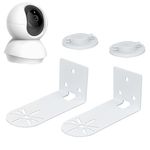 TEKCAM Metal Ceiling Mount Bracket 2 Pack Compatible with TP-Link Tapo C200/C210/C220/Tc70, Kasa Ec70/Kc410s Security Cameras