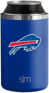 Simple Modern Officially Licensed NFL Buffalo Bills Gifts for Men, Women, Dads, Fathers Day | Insulated Ranger Can Cooler for Standard 12oz Cans - Beer, Seltzer, and Soda