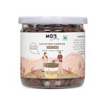 Mo's Chocolate Lactation Cookies 150 gms | Dark Chocolate | Vegan | Healthy Snacks for New Mom's & Pregnant women | 100% Natural & Preservatives Free | Rich in Nutrition