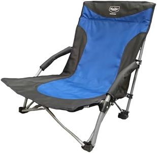 Vanilla Leisure Beach Chairs Low Folding Lightweight Compact & Portable Beach Chair For Picnic, Festival, Camping & More High Back Foldable & Reclining Low Chairs